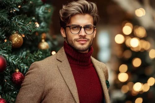 Jak się ubrać na Wigilię mężczyzna? Eleganckie i modne stylizacje na Święta Jak się ubrać na Wigilię mężczyzna? Eleganckie i modne stylizacje na Święta